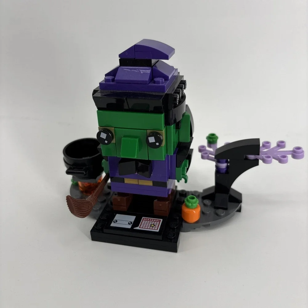 LEGO‎ Halloween Witch BrickHeadz 40272 Build 100% Complete With Instructions
